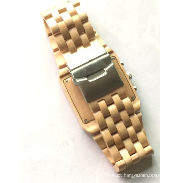 Top Selling Fashion Bamboo Watch Quartz Wood Watches Custom Logo Wooden Watch